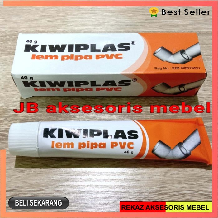 

LEM PIPA PVC PARALON 40gr merk KIWIPLAS