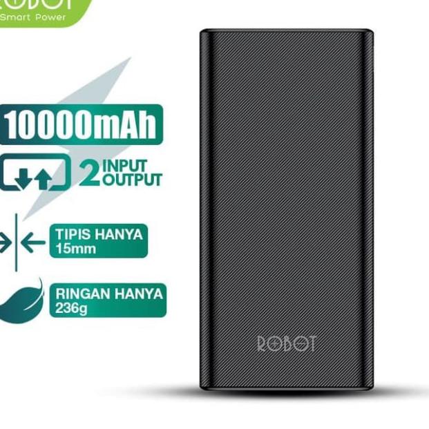 (TERPERCAYA) POWER BANK ROBOT 10000MAH