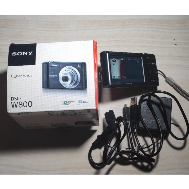 Kamera Pocket SONY DSC-W800/Camera Second/Cybershot SONY/Compact Camera