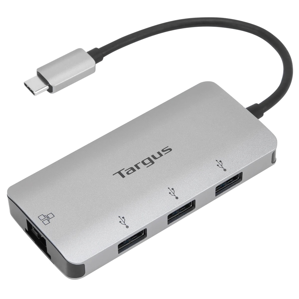 Multi Port USB Hub Targus ACA959AP USB-C to 3X USB-A 3.0 + Ethernet