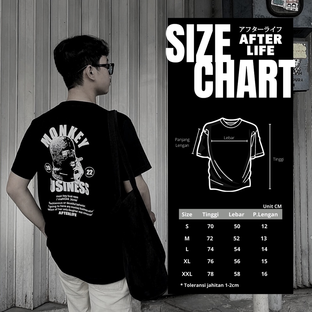 AFTERLIFE - Tshirt AFTR Font Black