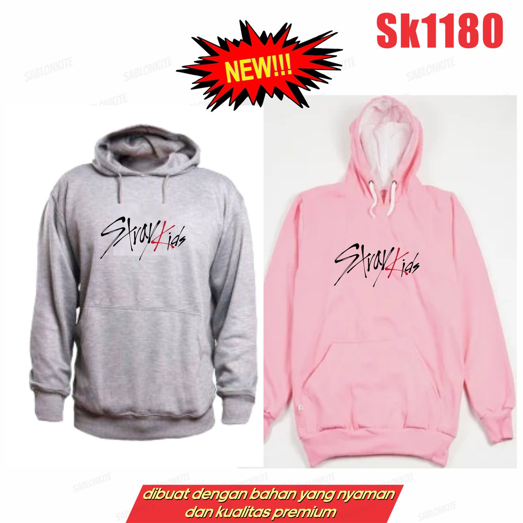 HOODIE STRAYKIDS UNISEX SK1180 FLEECE