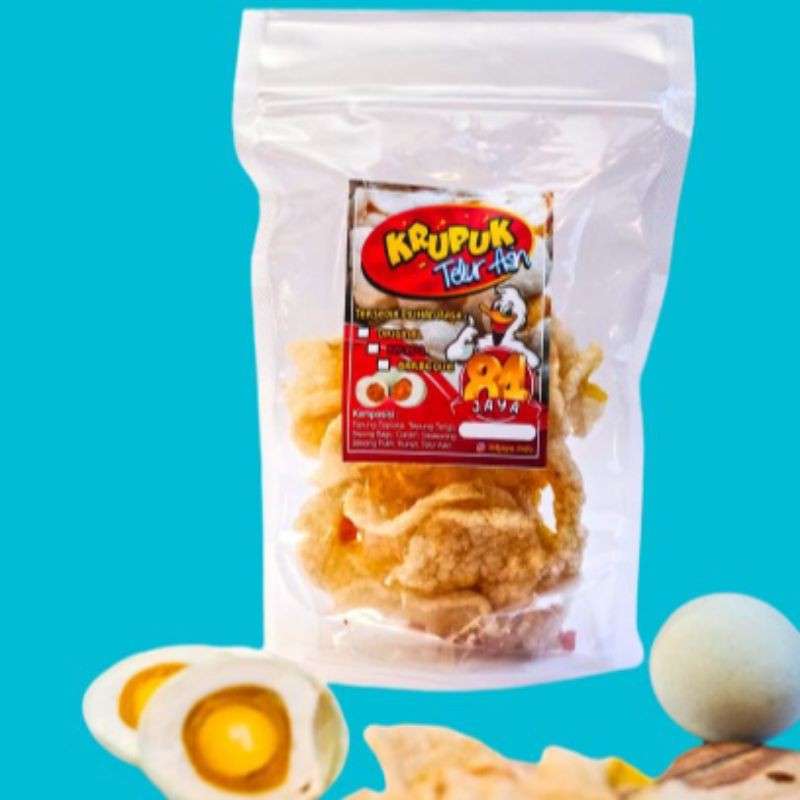 

Snack Kerupuk Telur Telor Asin Original Gurih Enak Lezat Nikmat