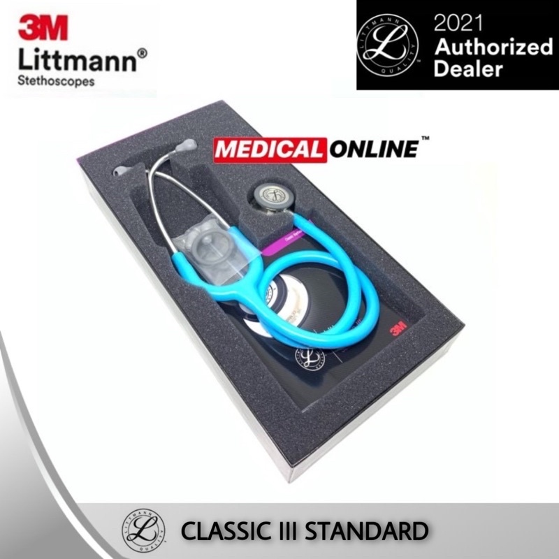 3M STETOSKOP LITTMANN CLASSIC III TURQUOISE 5835 LITMAN LITTMAN LITMANN MEDICAL ONLINE CLASSIC 3