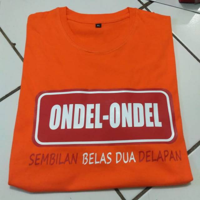 TSHIRT BAJU KAOS PERSIJA JAKARTA / KAOS ONDEL-ONDEL / KAOS ORANG JAKARTA / KAOS THE JAKMANIA