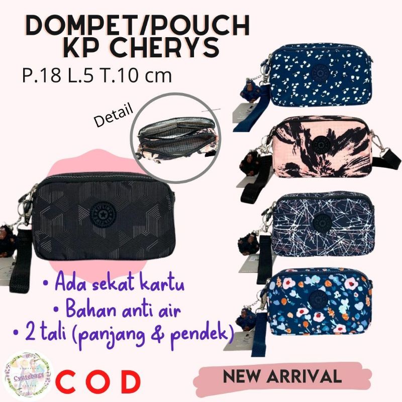 Dompet Handphone besar tas selempang HP Pouch wallet kartu sling bag waterproof kp Cherys