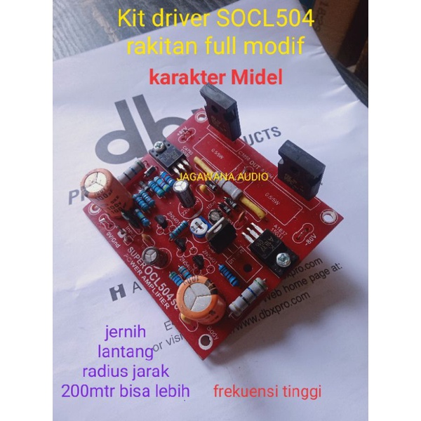 Kit driver socl504 balap