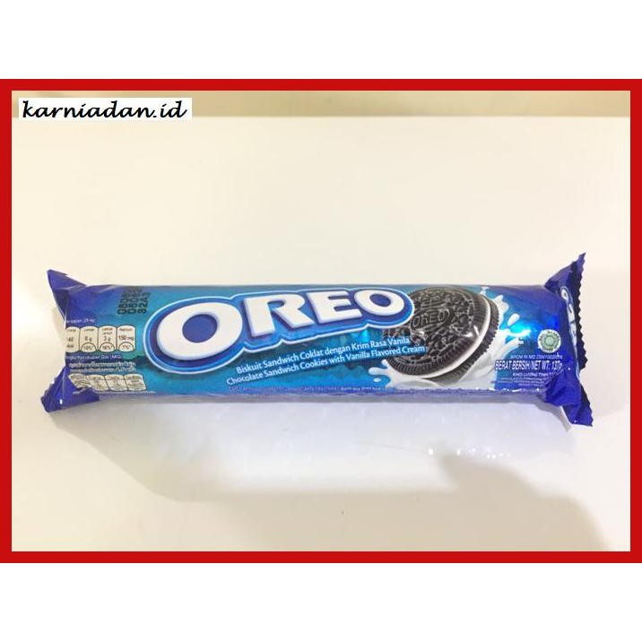 

MAKANAN-RINGAN- OREO VANILLA 137GR / OREO ROLL 137GR -BERMACAM-MACAM.