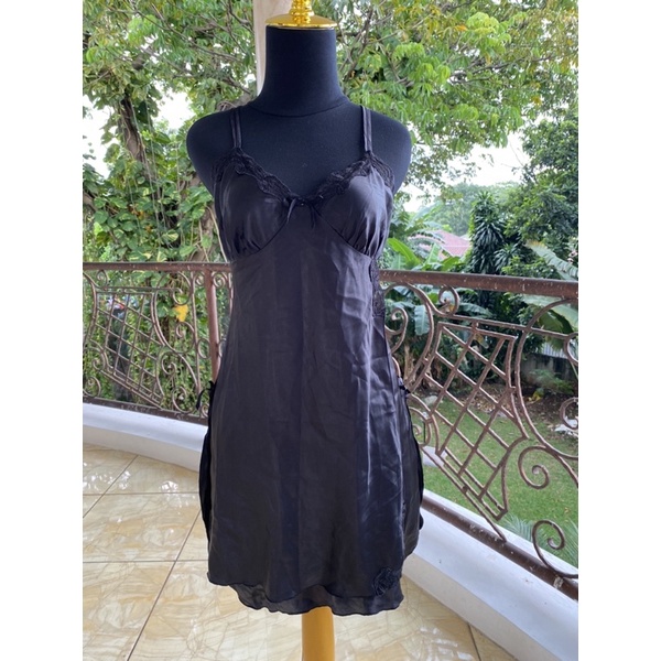 nielthelabel lingerie baju tidur sexy valege hitam