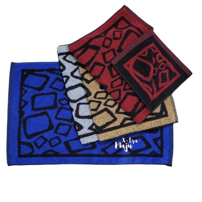 KESET HANDUK MOTIF PREMIUM UK40X60CM - MERESAP