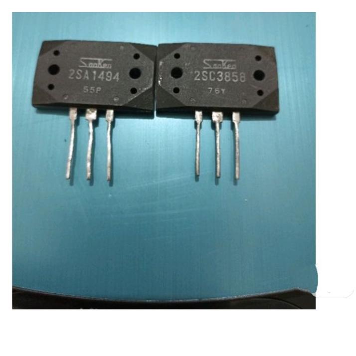 Bagus Banget.. sanken 2SA 1494 / 2SC 3858 original cabutan japan