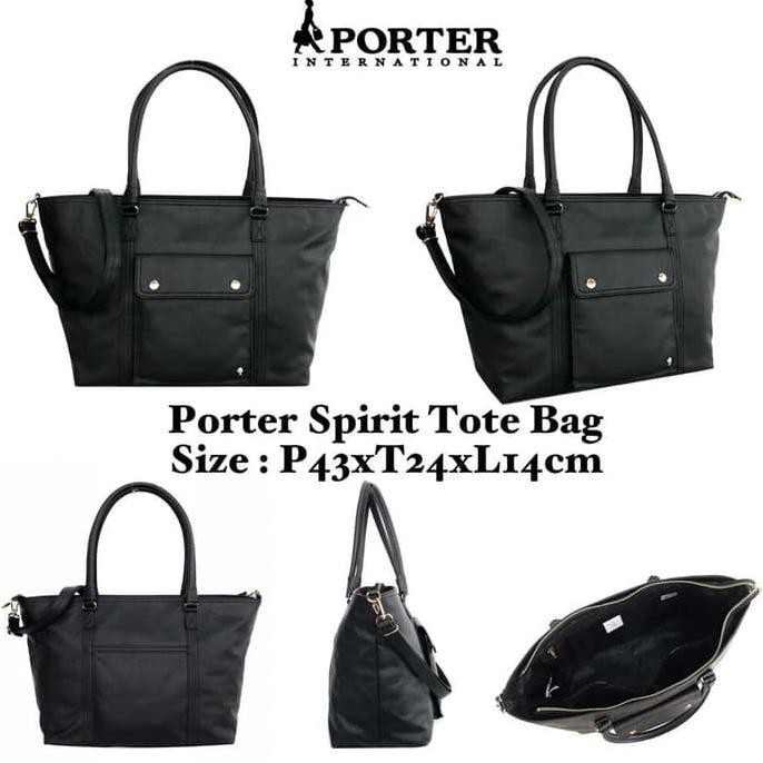 Promo Tas Porter Spirit Tote Bag Wanita Import Leather