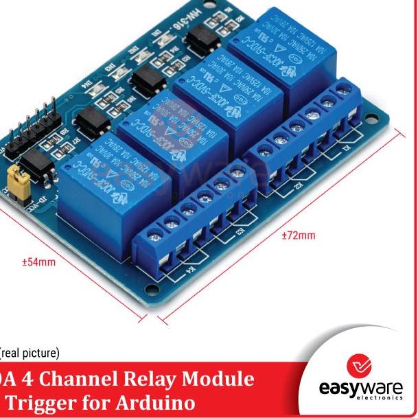 RELAY MODULE 4 CHANNEL 5V RELAY MODUL