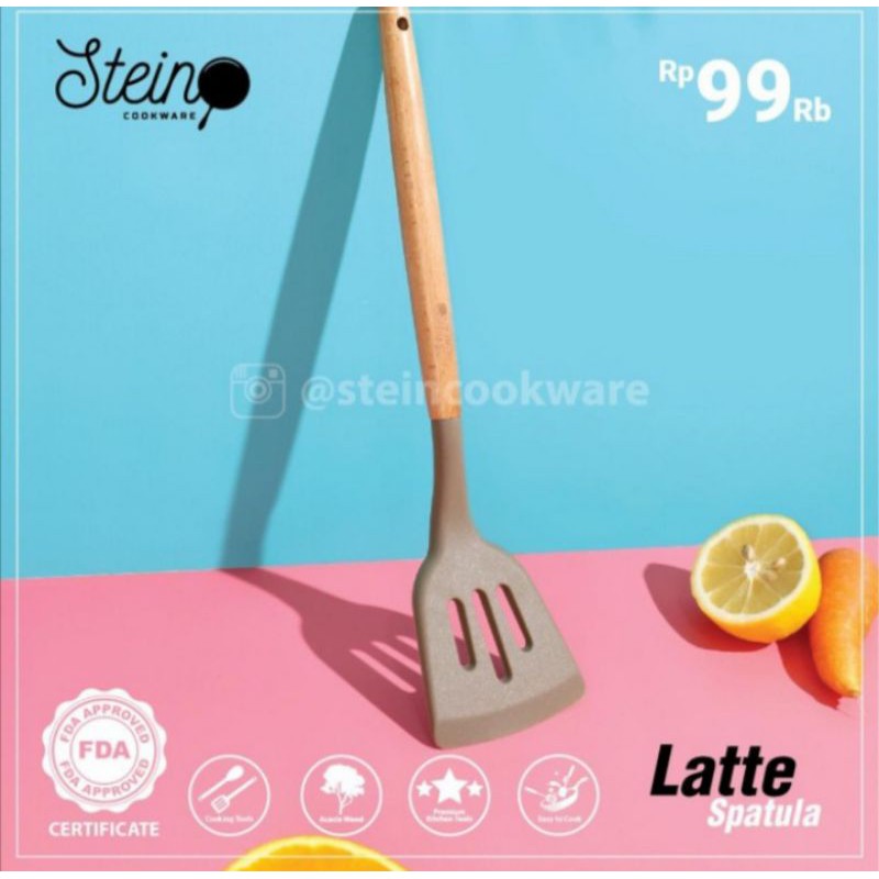 stein cookware Sutil latte, Sutil coco, Sutil soup, mini spatula 5in1.