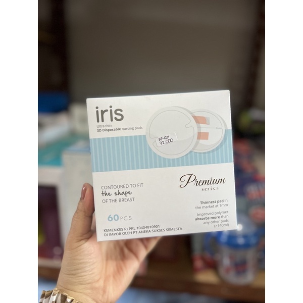 Spectra iris premium disposible breast pad - penyerap asi