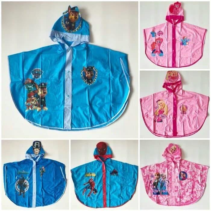 Coat | Jas Hujan Anak Paud Tk/ Jas Hujan Ponco Anak