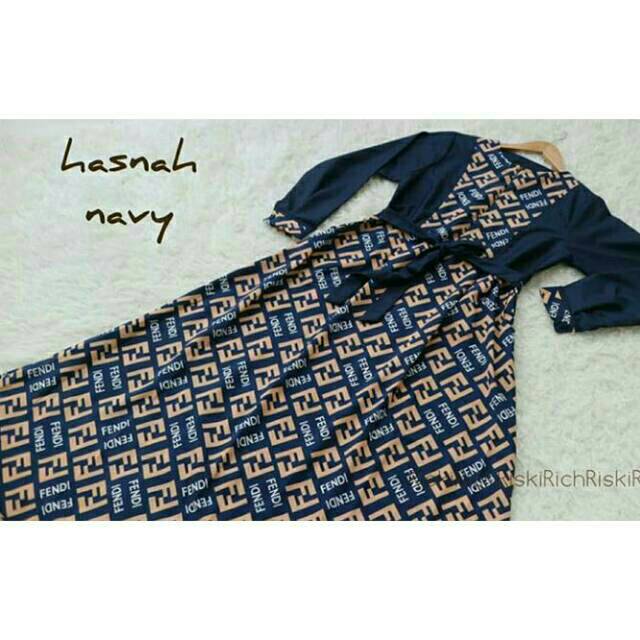 RiskiRich gamis HASNA