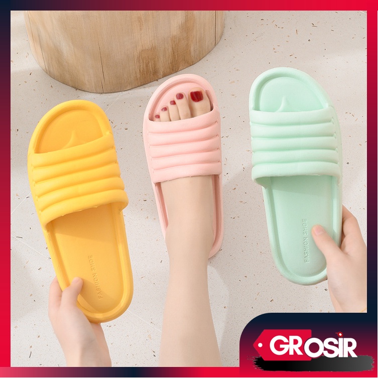 Grosir - S991 Sandal Candy Colour EVA / Sandal Slop Indoor Outdoor / Sandal Murah / Sandal Import