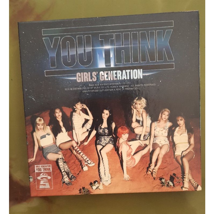 (UNSEALED) SNSD - YOU THINK ALBUM