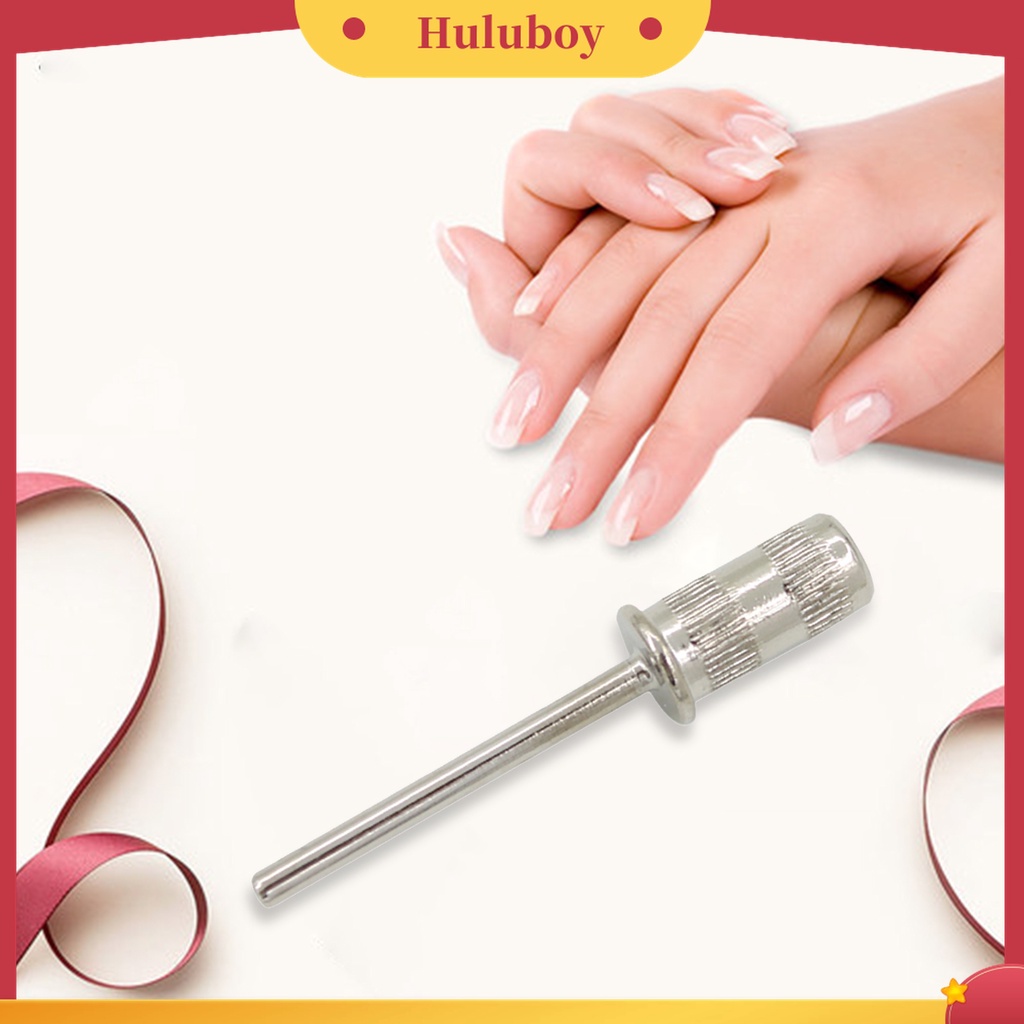 Huluboy Huluboy♡ 1pc Mata Bor Elektrik Bahan Besi Tahan Panas Anti Debu Untuk Nail Art