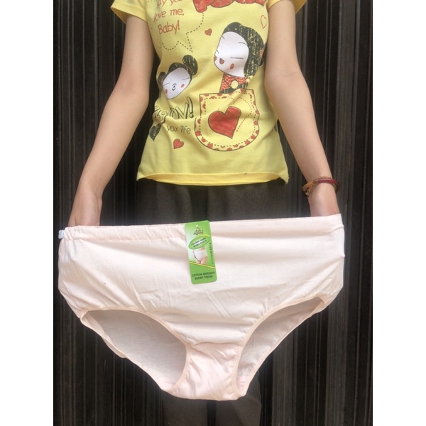 3 PCS Mamabel | MUAT BB SAMPE 95 Kg Celana dalam wanita hamil Kancing sebelah  Art Mamabel 514