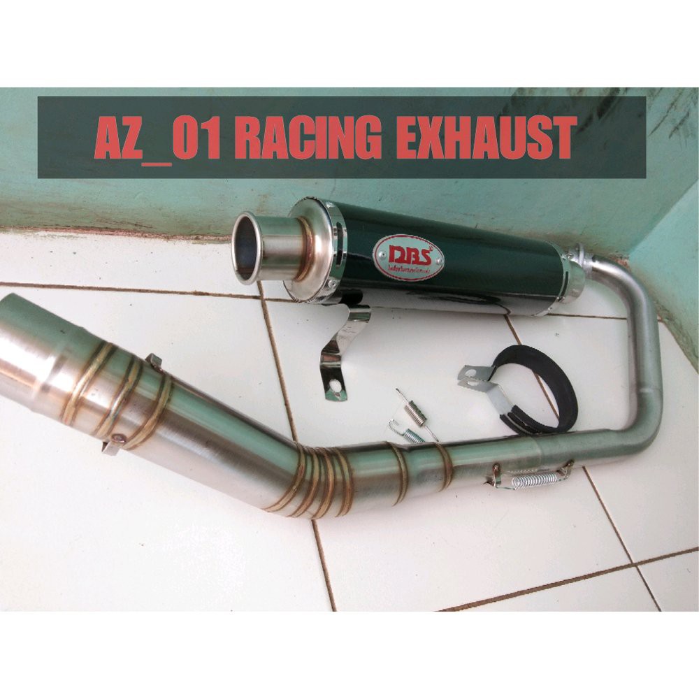 BARU knalpot Racing dbs  carbon.  knalpot satria fu.  knalpot Racing s