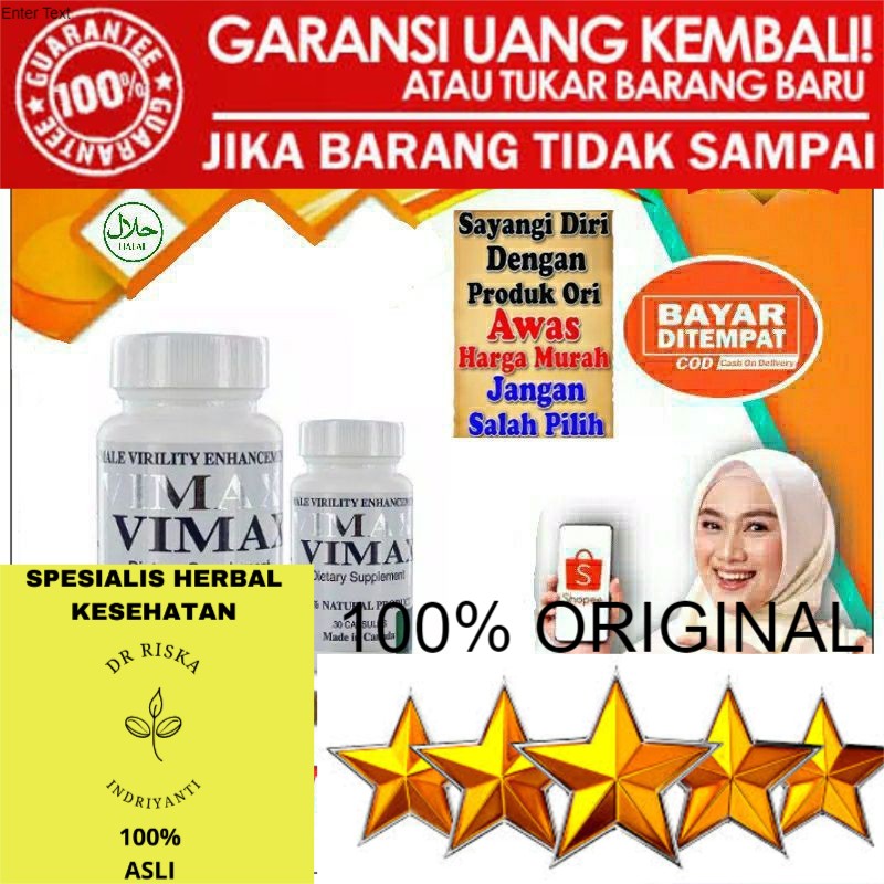 100% ASLI Vimax Asli Original Vimax Izon Vimax Capsul Asli Original Canada Berkode Original