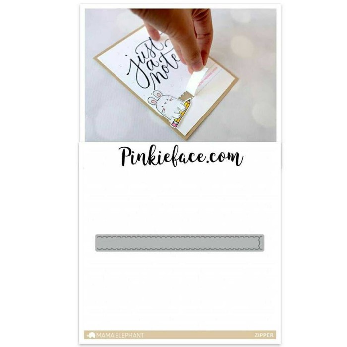 

Spesial * Dies Scrapbook Zipper / Cetakan Pisau Pon Pinggiran Kertas Bagus