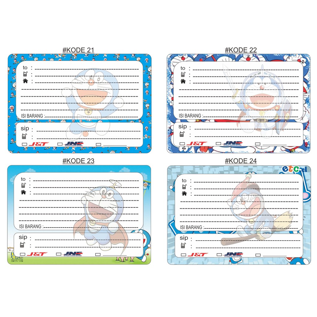 

kertas pengiriman olshop bahan sticker / stiker motif emon