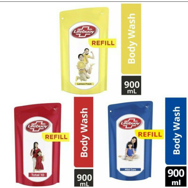 Lifebuoy Sabun Mandi Cair 900 Ml