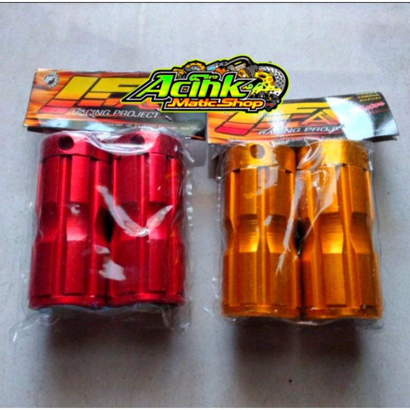 Footstep belakang step underbone pinjakan kaki speda universal full cnc sepasang