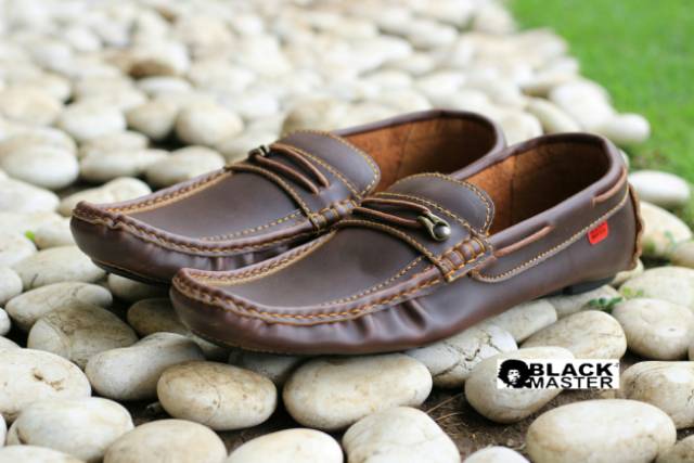 MOCCASIN DASI - BLACK MASTER | Sepatu Formal Pria Mocasin Kerja Dinas Kantor Kasual Hangout