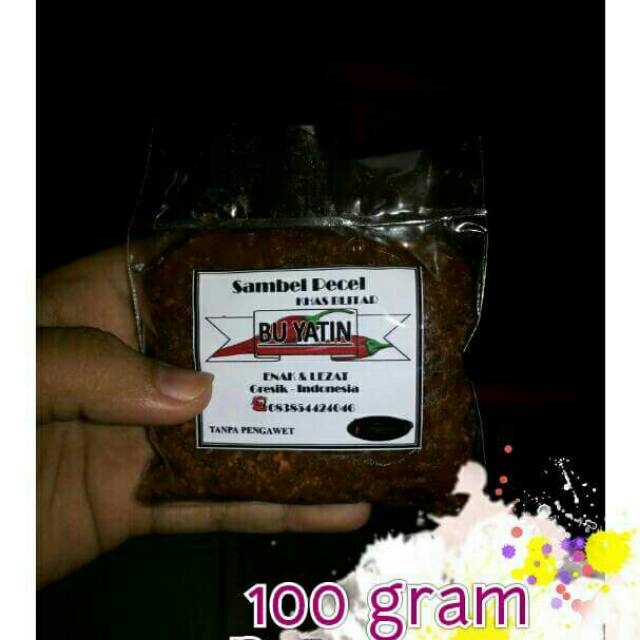 

Sambel Pecel BLITAR Praktis Siap Makan (100gr)