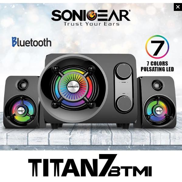 SONIC GEAR SPEAKER TITAN 7 BTMI