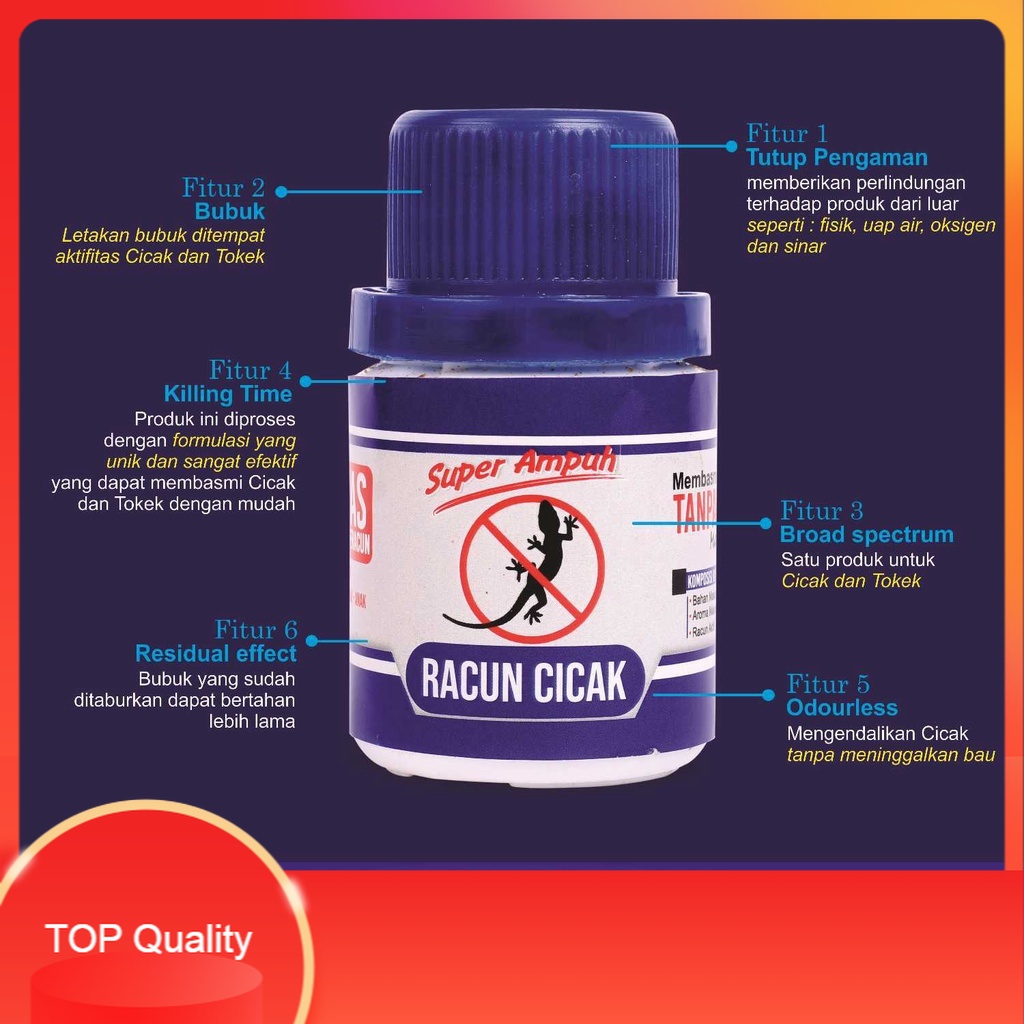 Racun Cicak PEMBASMI CICAK Racun cicak-anti cicak-obat cicak-pembunuh cicak,Ampuh.