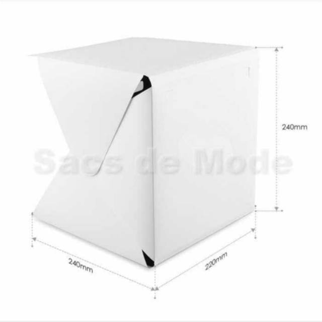 Mini Photo Studio Box TERMASUK LED Folding Kotak Tempat Foto Portable