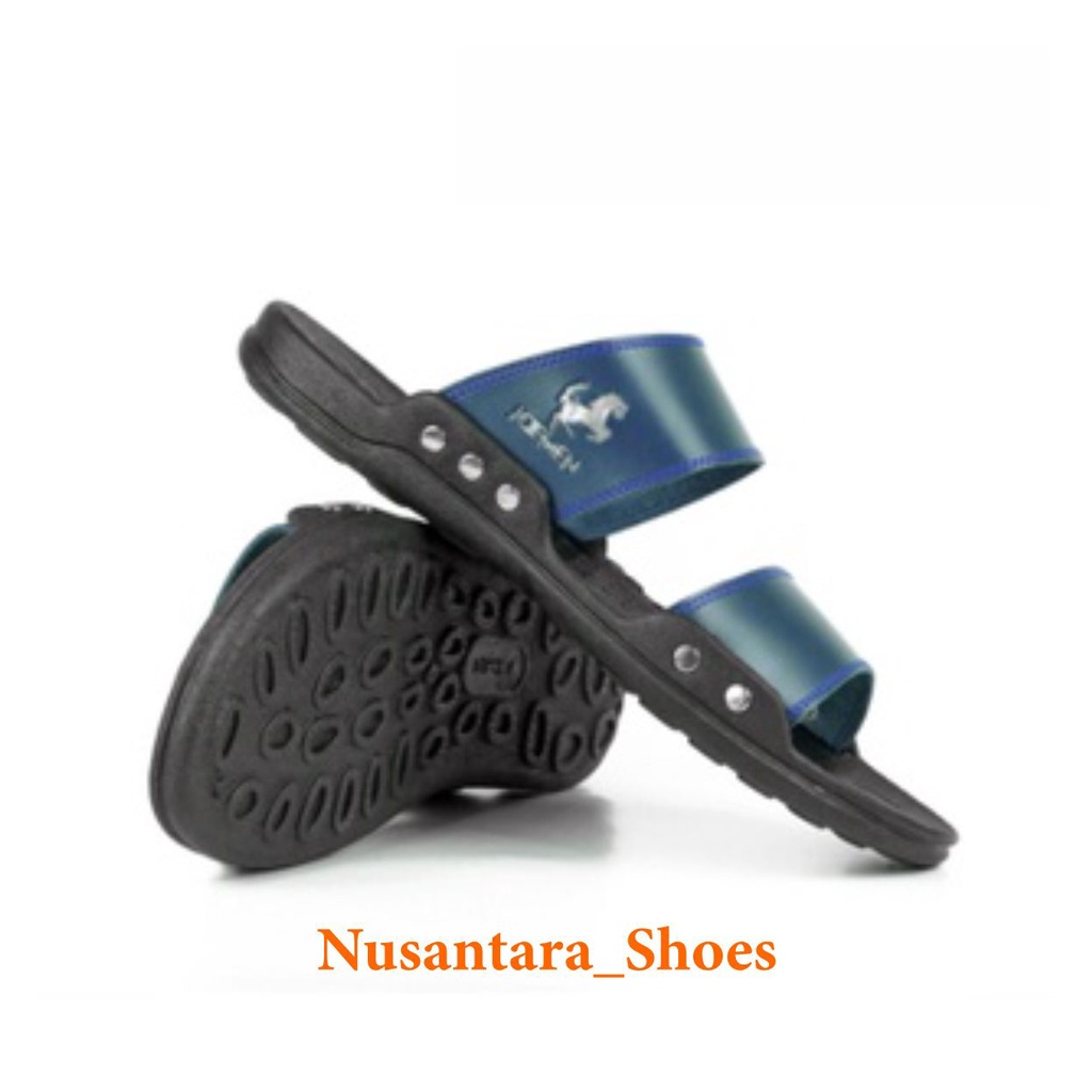 SANDAL PRIA PREMIUM / SANDAL KULIT / SANDAL KULIT HITAM / SENDAL PRIA / SANDAL ORIGINAL /  SANDAL KU