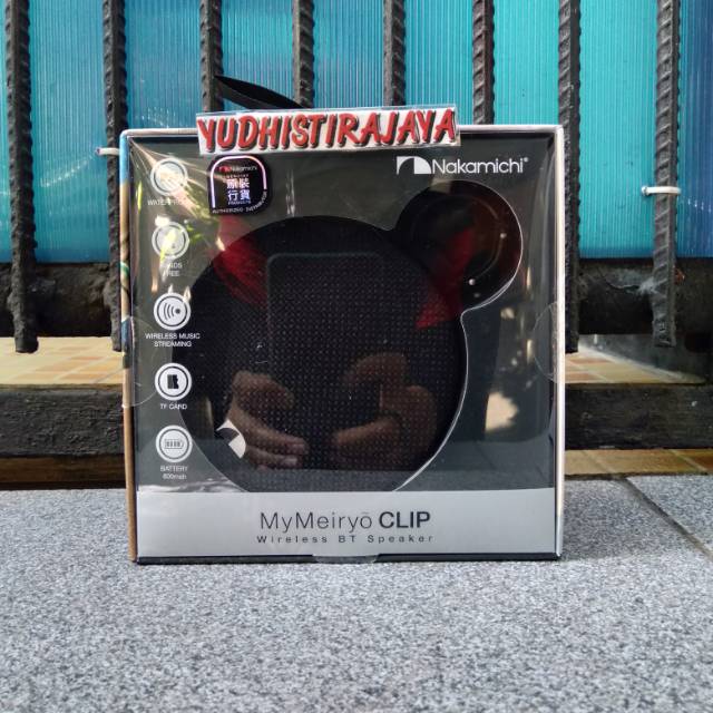 Nakamichi My Meiryo Clip Speaker Portable Bluetooth Original