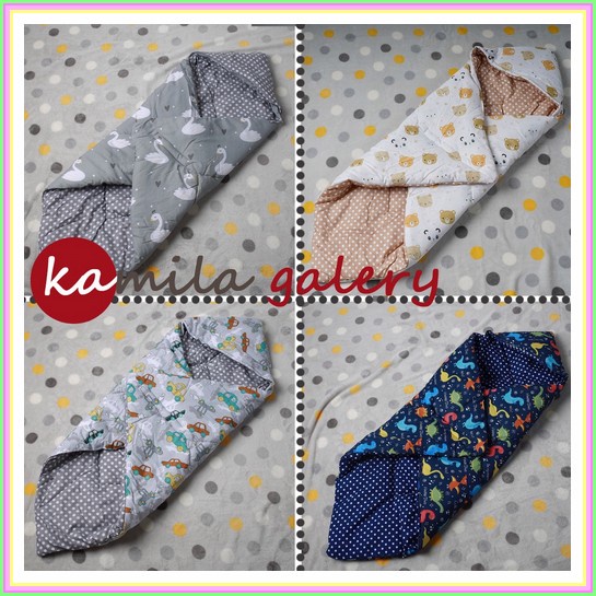 Selimut Bayi Selimut Topi Bayi - Baby Blanket - Hoodie Blanket Baby / Kado Lahiran Bayi