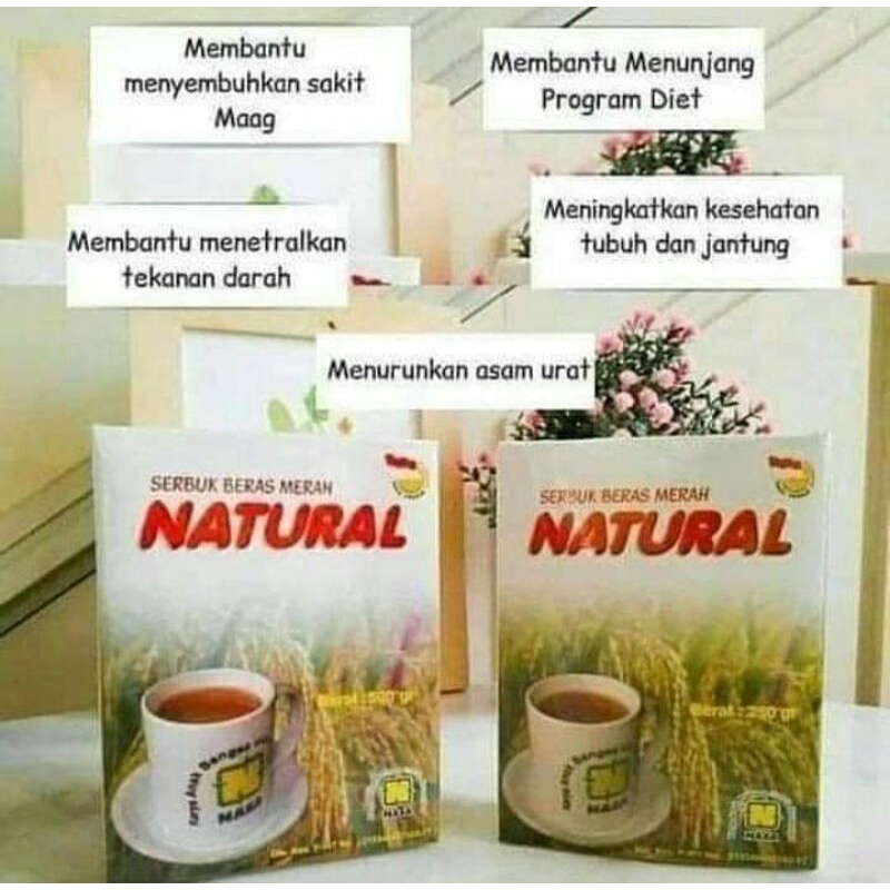 

Serbuk Beras Merah Natural