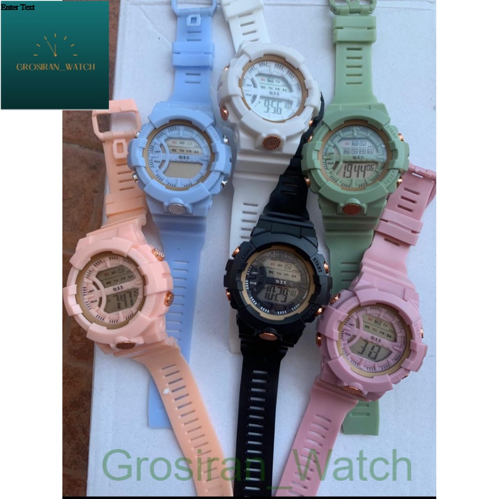 Jam Tangan Wanita Fashion Korea Style 5.11 Digital SS-18 [G_W]