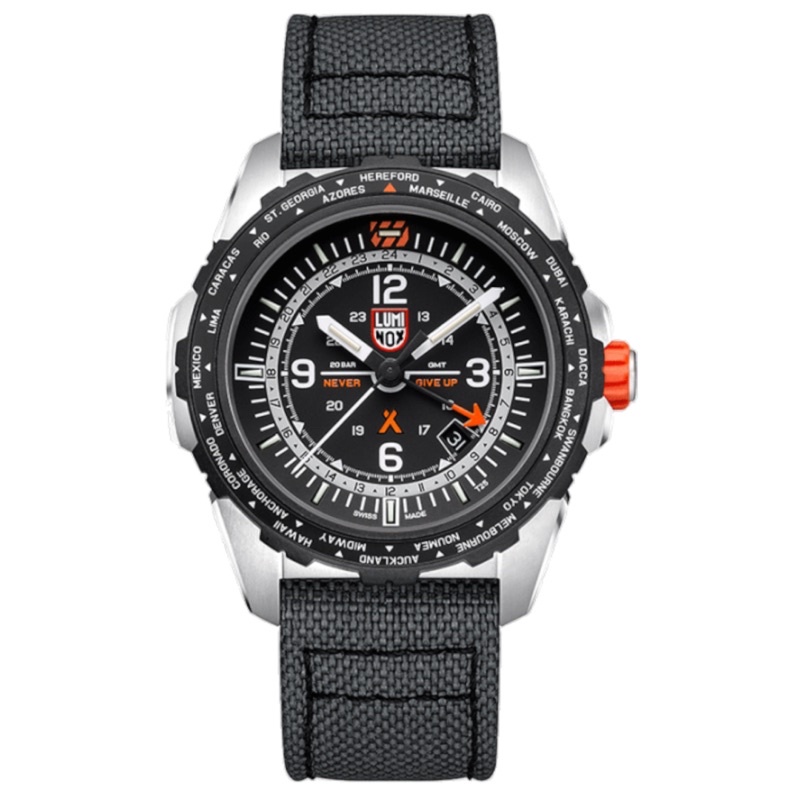 Jam tangan LUMINOX 3761 Bear Grylls Survival Pilot Watch original