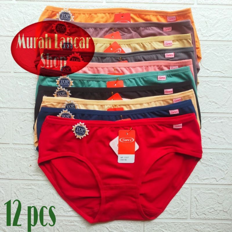TERLARIS Celana Dalam Wanita Sorex 1227 Lusinan Cd Cd Cewek Sorek Cutting Mini