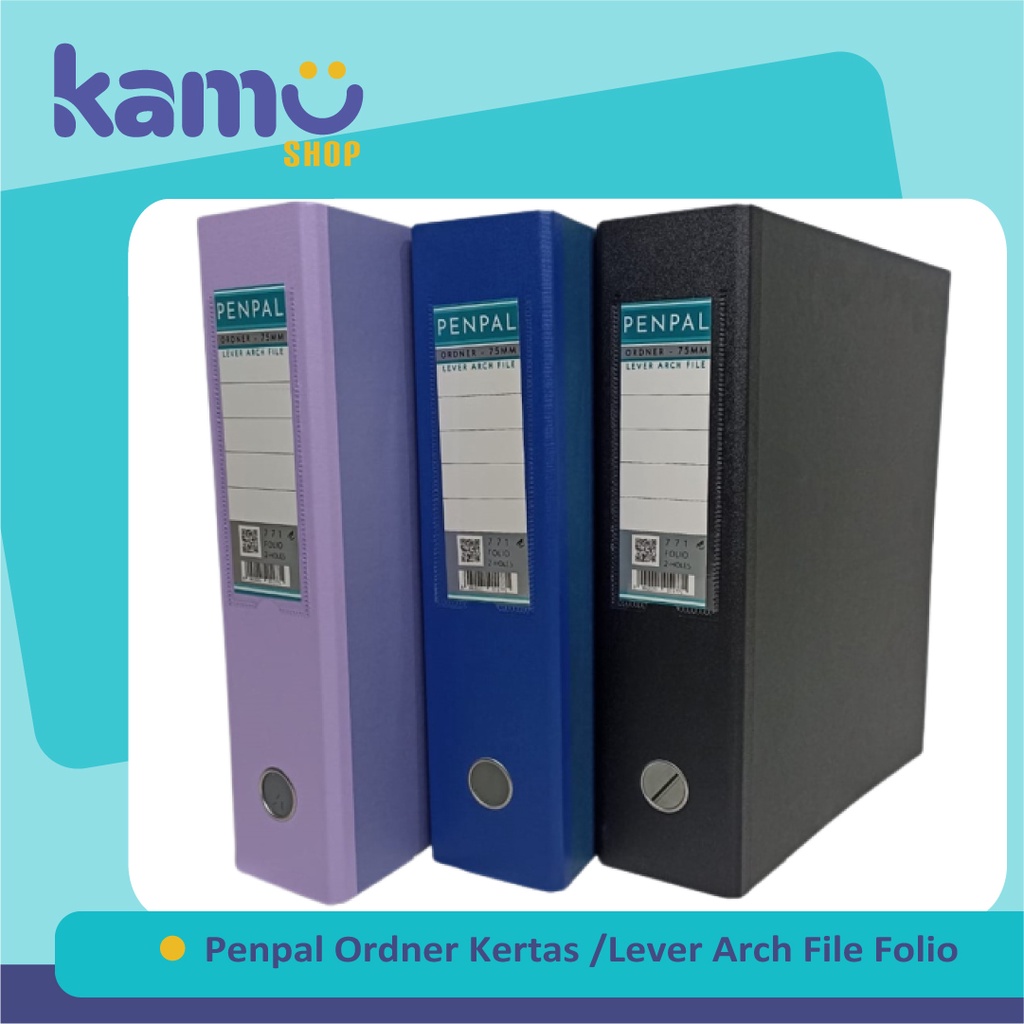 

Penpal Ordner Folio Kertas / Paper Lever Arch File F4 PL - 771