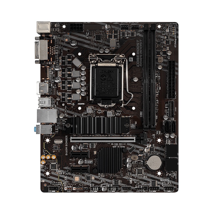 MSI Motherboard H410M Bomber - LGA1200