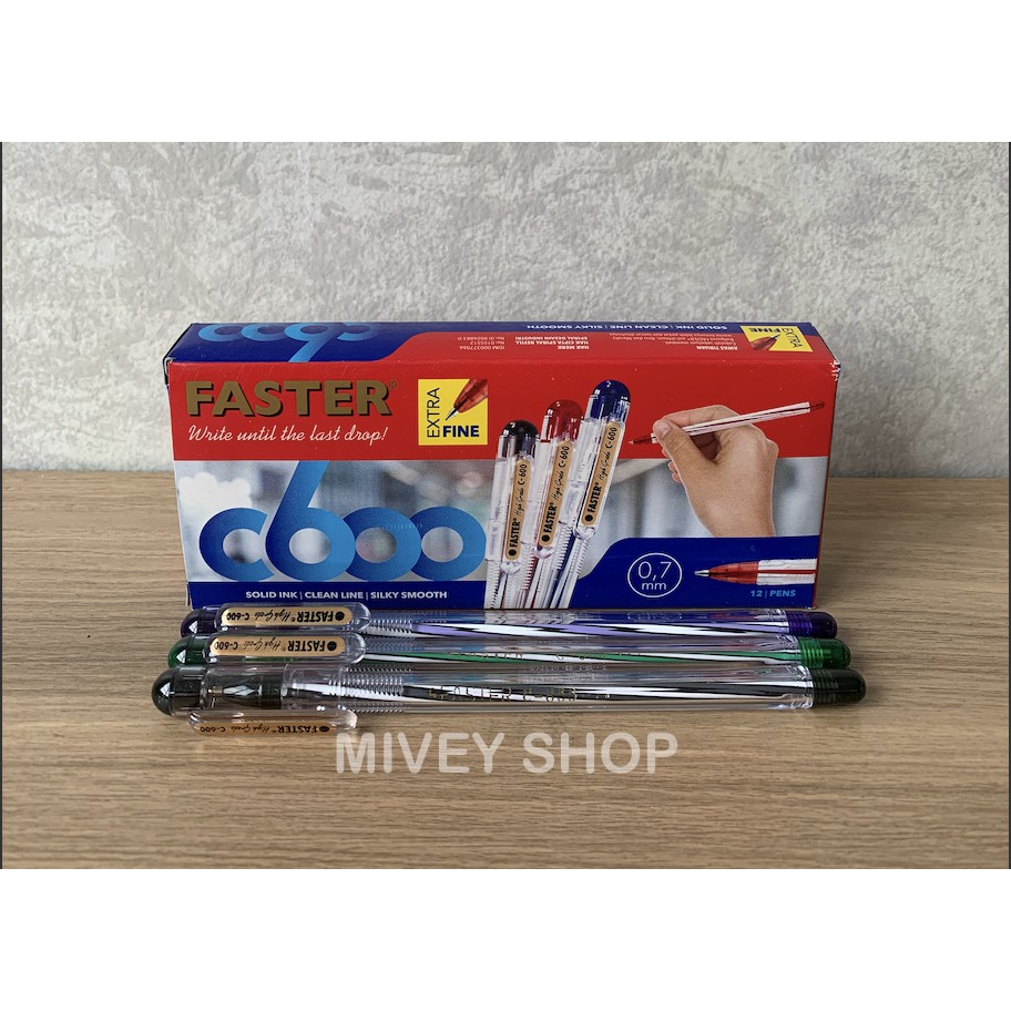 

Pulpen Faster C-600 0,7mm