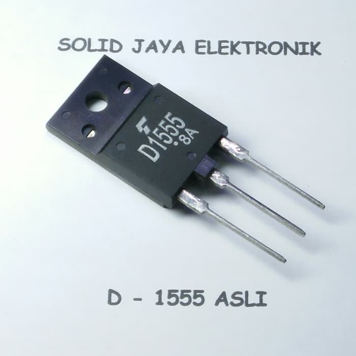 Transistor D1555 ASLI ORIGINAL-IC TR 2SD1555 TR Horizontal Horisontal