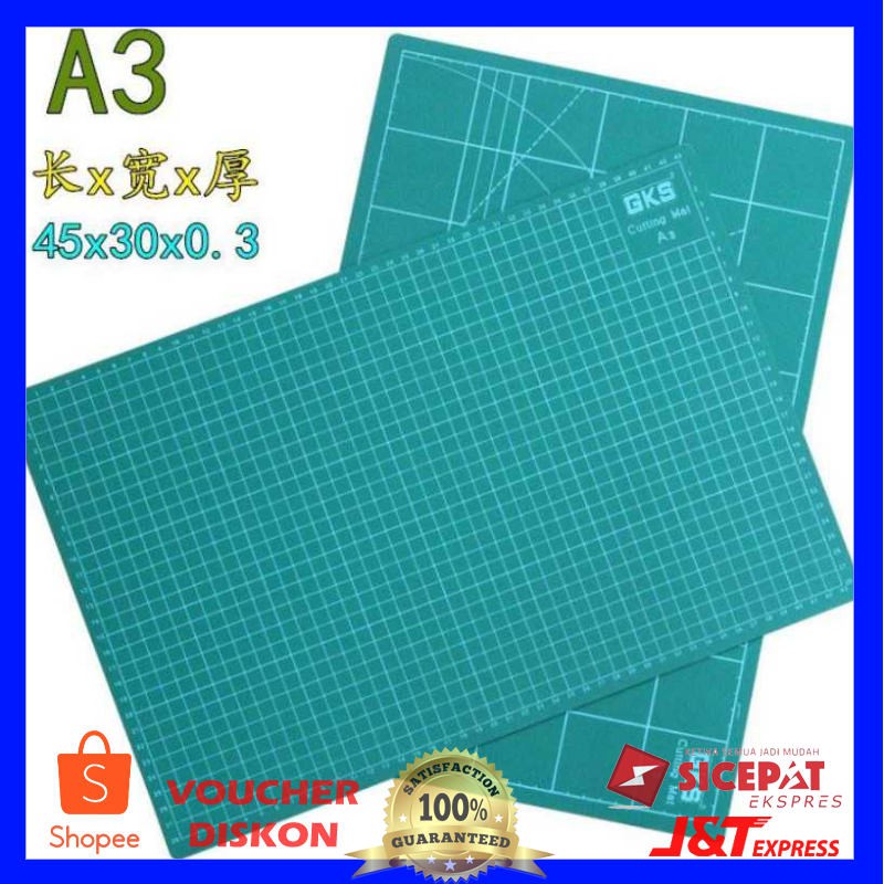 

Alas Kerja Work Cutting Mat Pad A3 45 x 30cm