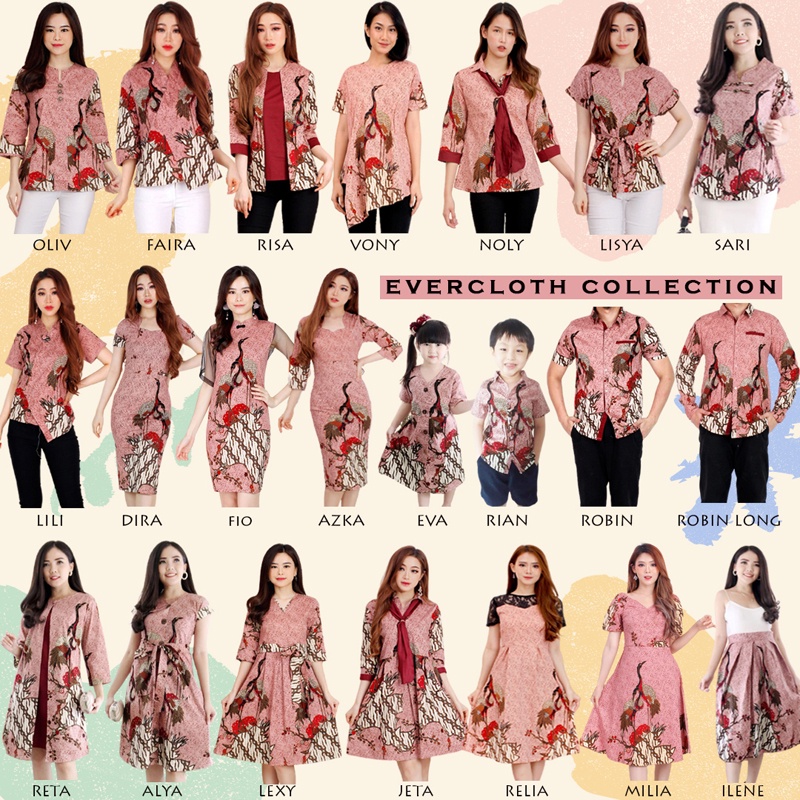 Atasan Batik Wanita Blouse Wanita / Batik Jumbo / Batik Couple / Atasan Standar / SARI TOP