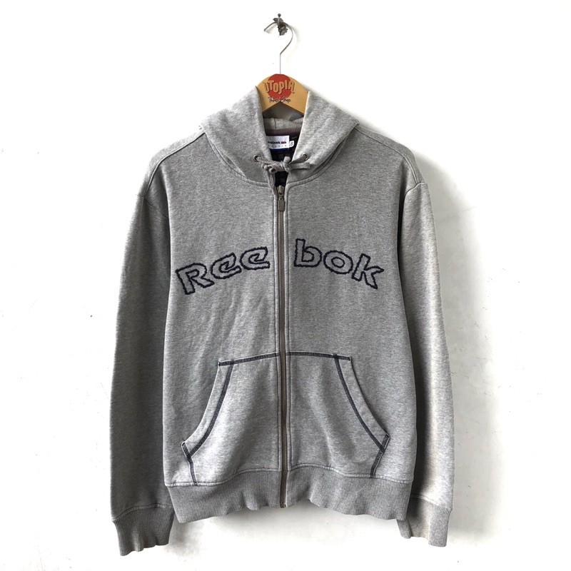 Jaket Hoodie Sweater Reebook Bekas Second Original